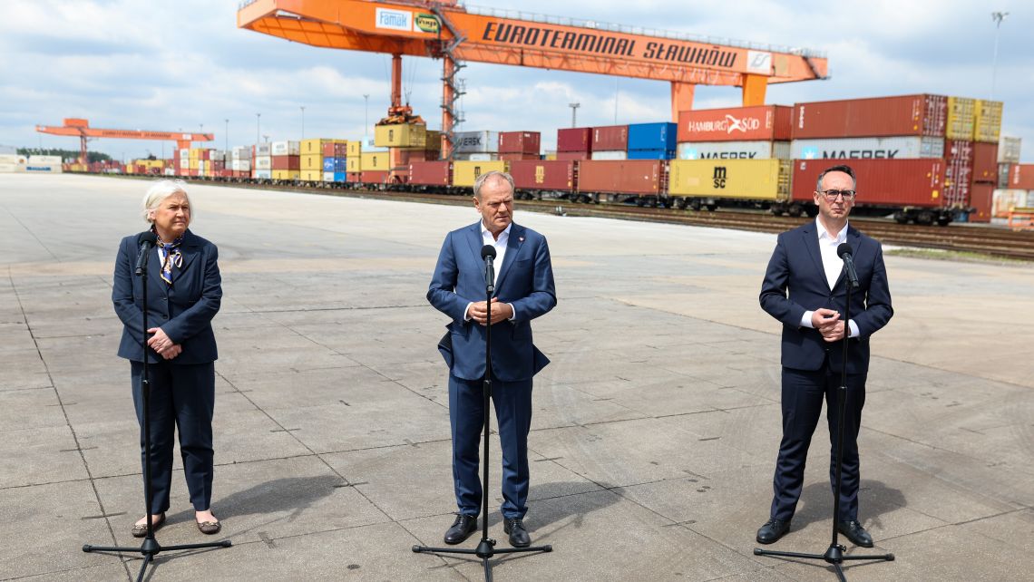 «Мы хотим заработать на восстановлении Украины»: Польша расширяет терминал Славкув за €1 млрд