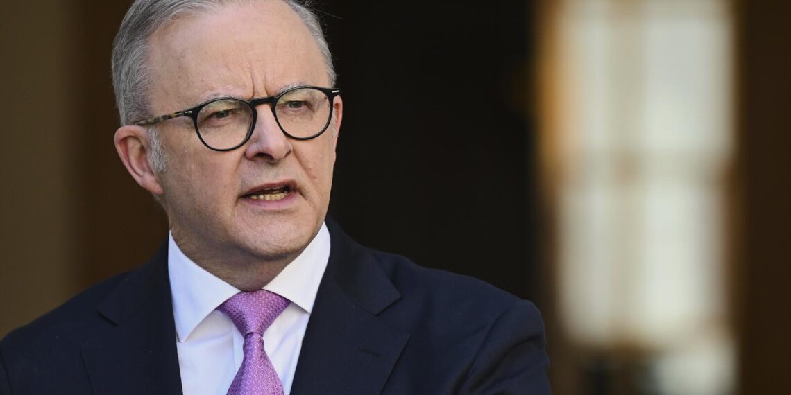 Премьер-министр Австралии Энтони Альбанезе