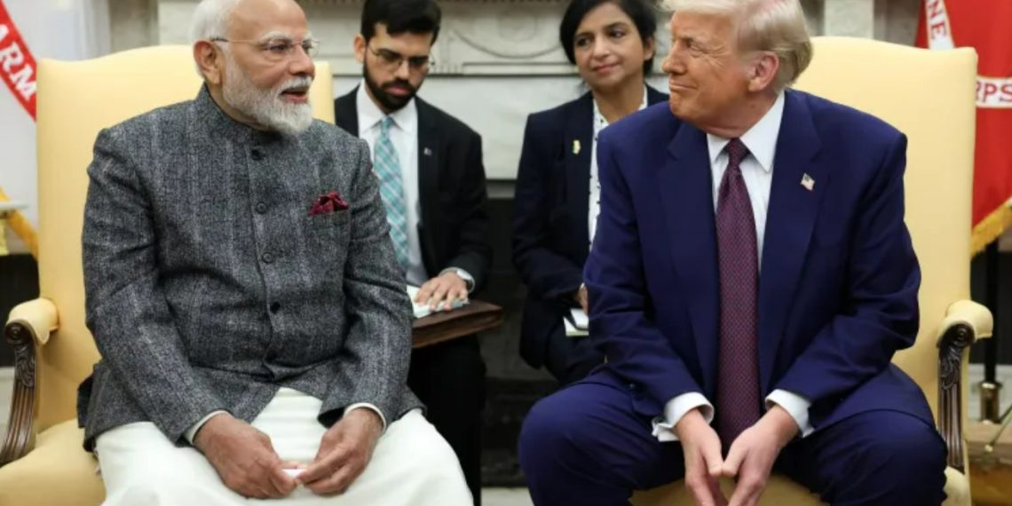 Нарендра Моди и ДональдТрамп
