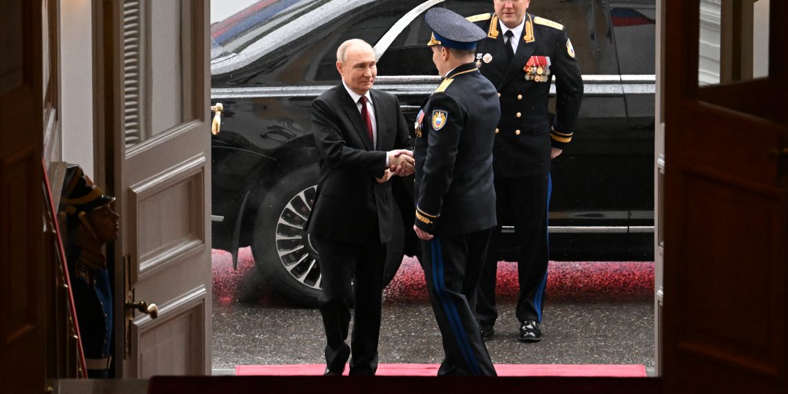 Торжественная церемония вступления Владимира Путина в должность резидента Российской Федерации