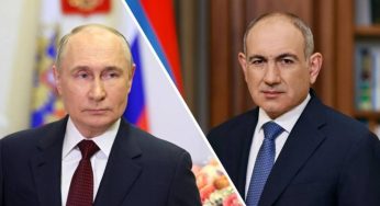 Пашинян рассказал Путину о переговорах с Алиевым и Трампом