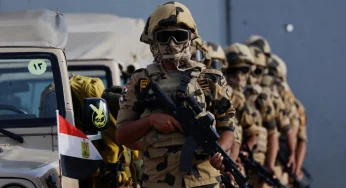 Президент Египта разворачивает 40 тыс. военных у границы с Газой