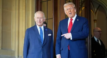 Трамп встретился с королем Карлом III