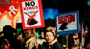 В США прошли массовые акции протеста против Трампа под лозунгом «No Kings»