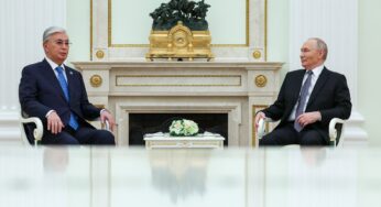 Путин провел переговоры с президентом Казахстана Касым-Жомартом Токаевым