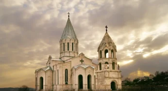 Необычное явление в церкви Святого Христа Всеспасителя в Шуши