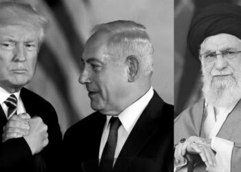 Али Хаменеи, Дональд Трамп и Биньямин Нетаньяху