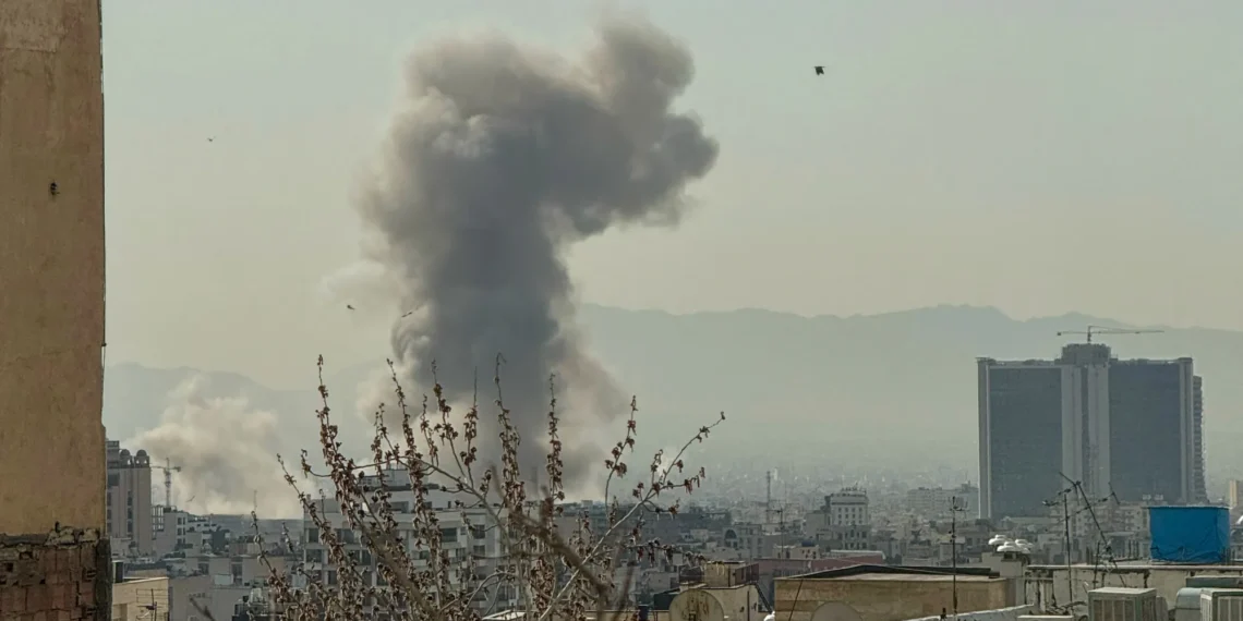 Удар по Тегерану. Фото: Mahsa / AFP / Getty