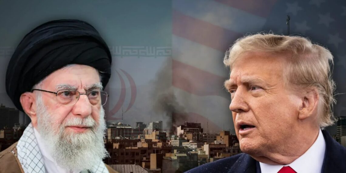 Дональд Трамп и Али Хаменеи