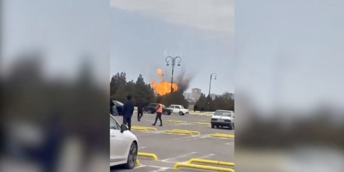 Момент попадания дрона в Нахиджеване