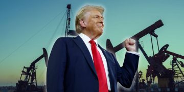 Дональд Трамп и нефть. Фото: cbtnews.com