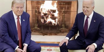 Дональд Трамп и Джозеф Байден. Фото: Getty