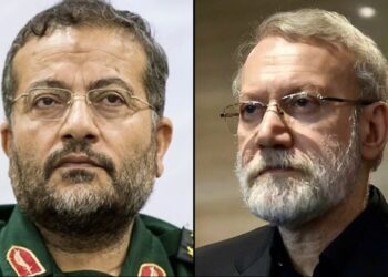 Голамреза Сулеймани и Али Лариджани