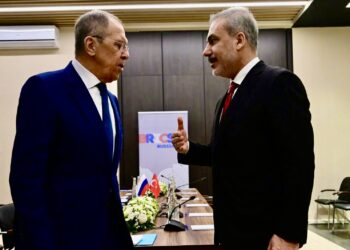 Сергей Лавров и Хакан Фидан. Фото: hurriyetdailynews.com