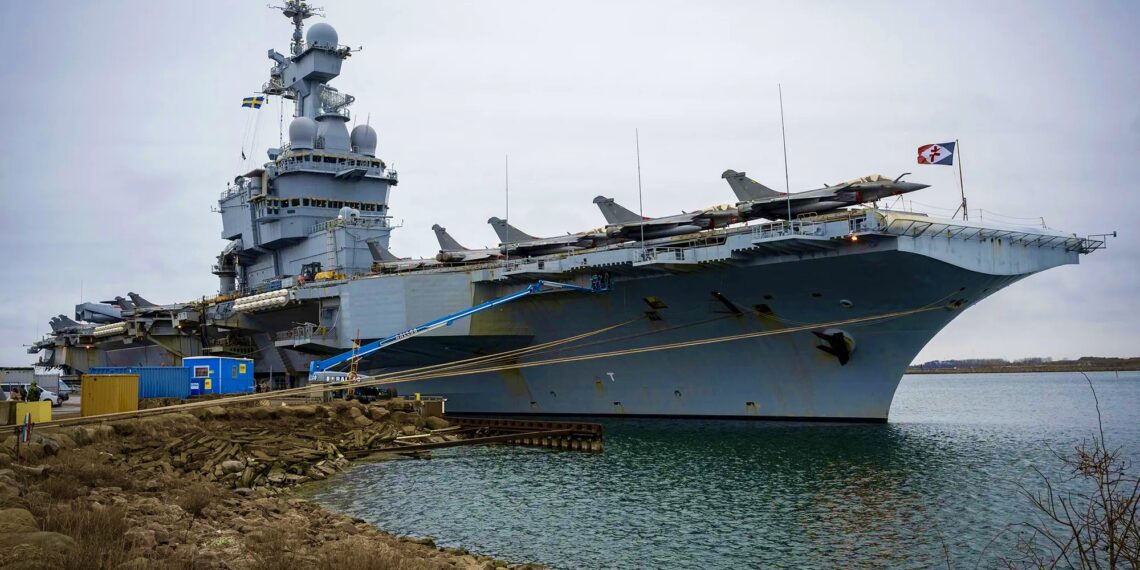 Авианосец «Шарль де Голль». Фото: TT News Agency / AFP / Getty