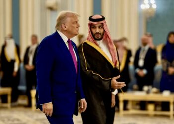 Мухаммед бен Салман и Дональд Трамп