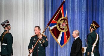 «Праведный бой за Россию»: Путин поздравил Росгвардию с 10-летием и отметил героизм бойцов на фронте