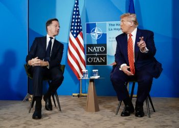 Дональд Трамп и Марк Рютте. Фото: New York Times