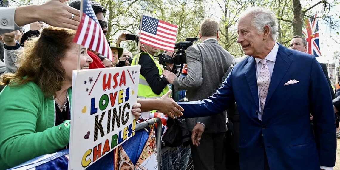 Король Карл III в США. Фото: AP