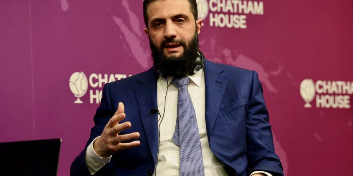 Ахмед аш-Шараа. Фото: chathamhouse.org