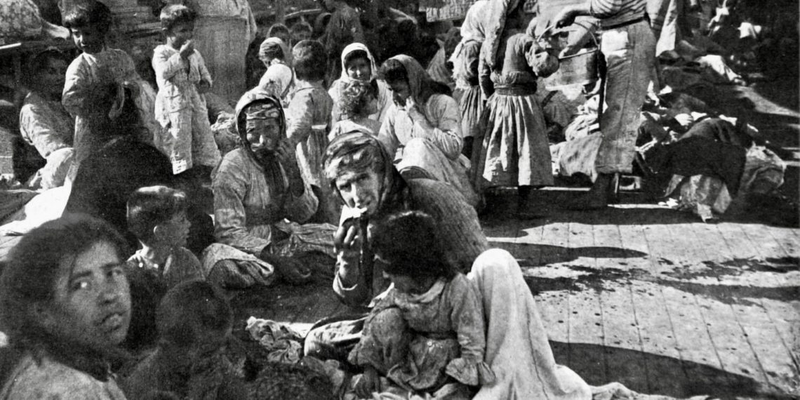 Жертвы геноцида в Османской империи. 1915 год. Фото: Getty