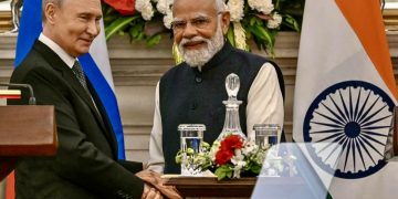 Владимир Путин и Нарендра Моди. Фото: scmp.com