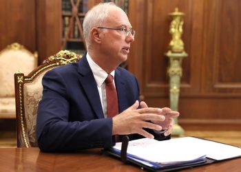 Кирилл Дмитриев на встрече с президентом РФ Владимиром Путиным. Фото: пресс-служба Кремля