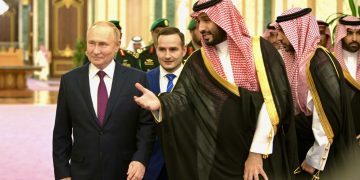 Владимир Путин и Мухаммед бен Сальман аль-Сауд. Фото: пресс-служба Кремля