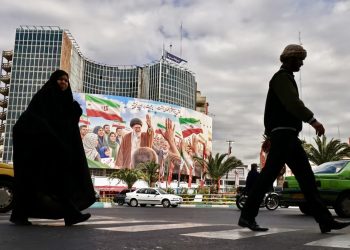 Площадь Вали-Аср в Тегеране, 19 апреля 2026 года. Фото: AFP / Getty