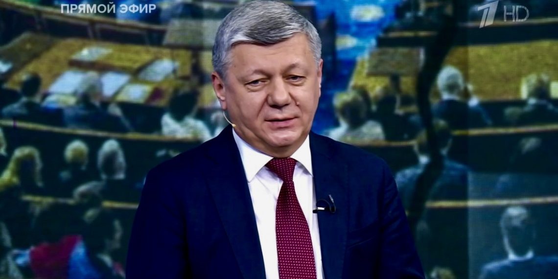 Дмитрий Новиков в эфире Первого канала