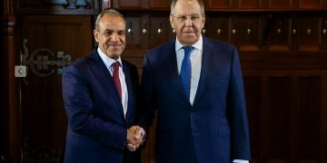 Сергей Лавров и Бадр Абдельати. Фото: пресс-служба МИД РФ