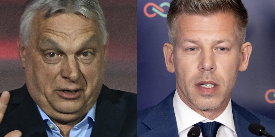 Виктор Орбан и Петер Мадьяр. Фото: AFP / Getty