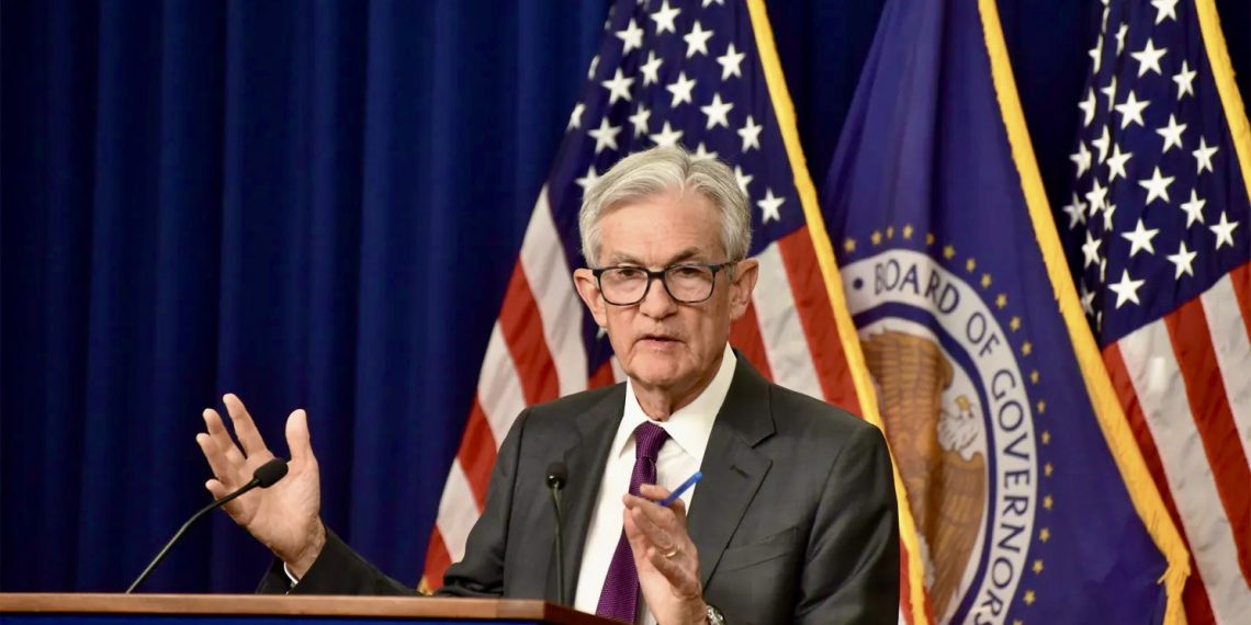 Джером Пауэлл. Фото: China News Service / VCG