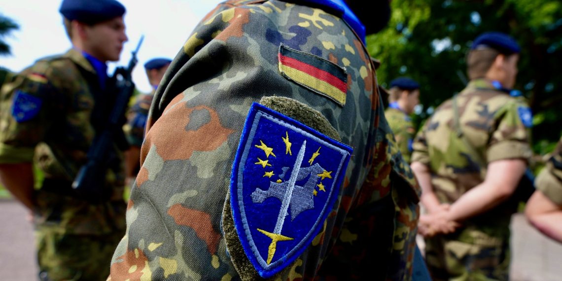 Немецкий солдат в составе Европейского корпуса. Фото: deutschland.de