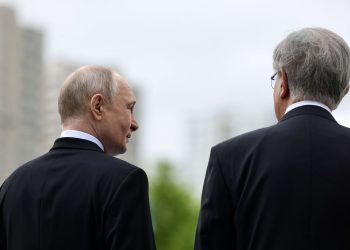 Владимир Путин и Касым-Жомарт Токаев. Фото: пресс-служба Кремля