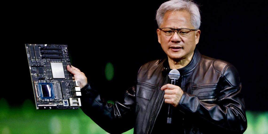 Глава Nvidia Дженсен Хуанг. Фото: Reuters