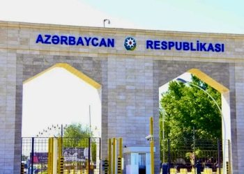 Сухопутная граница Азербайджана.