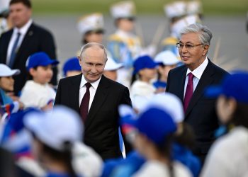 Владимир Путин и Касым-Жомарт Токаев. Фото: пресс-служба Кремля