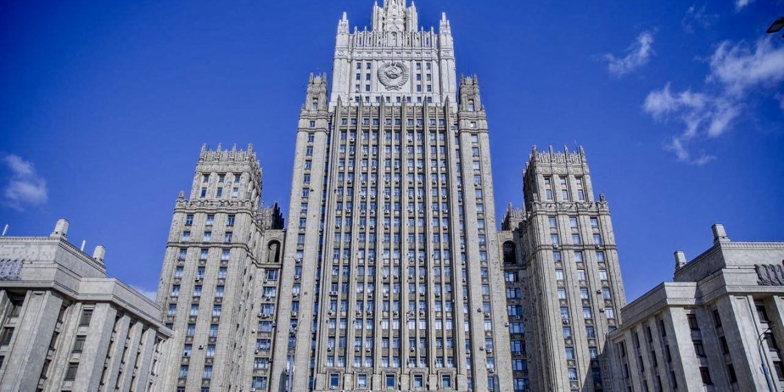 Главное здание МИД России. Фото: пресс-служба МИД РФ