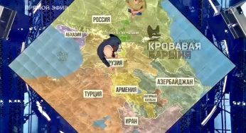 Истерика Баку: Алиев требует от России убрать с карты «Первого канала» Нагорный Карабах