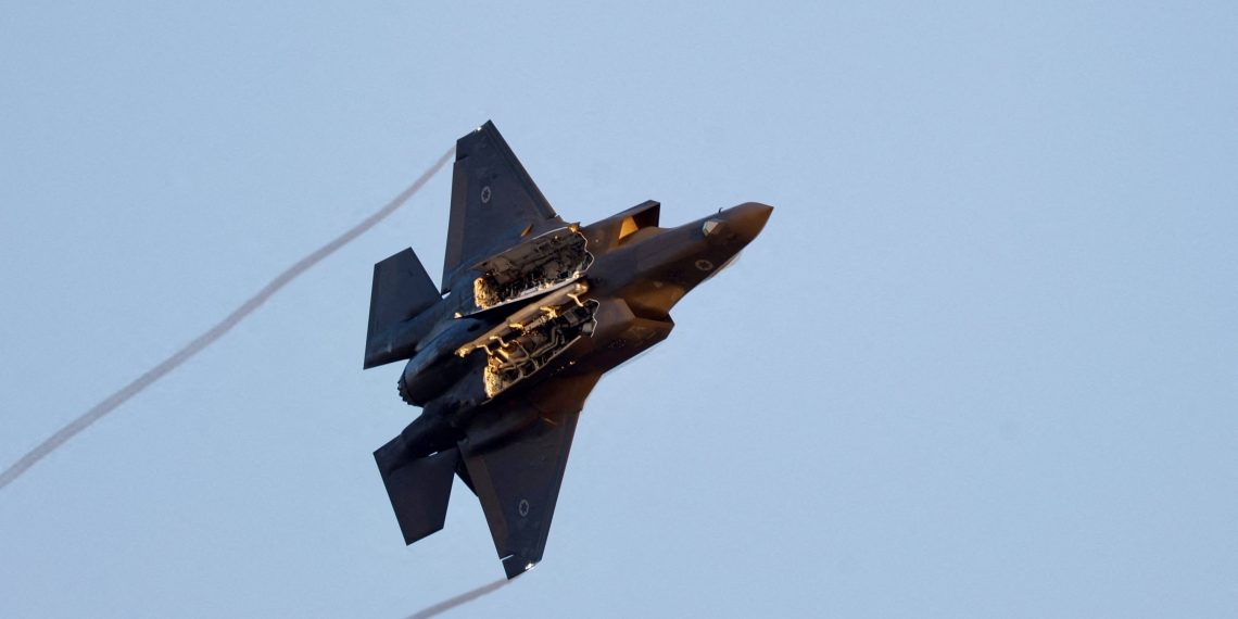 Истребитель F-35 ВВС Израиля на авиабазе Хацерим, 29 июня 2023 года. Фото: Reuters