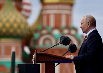Владимир Путин на Параде Победы, 9 мая 2026 года. Фото: пресс-служба Кремля.