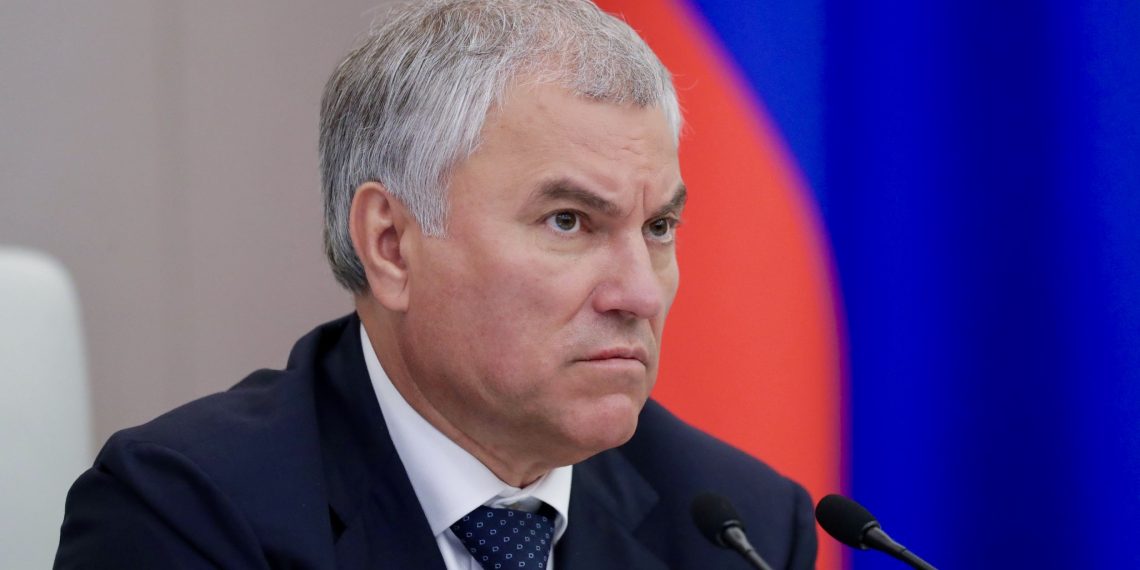 Вячеслав Володин. Фото: пресс-служба Госдумы