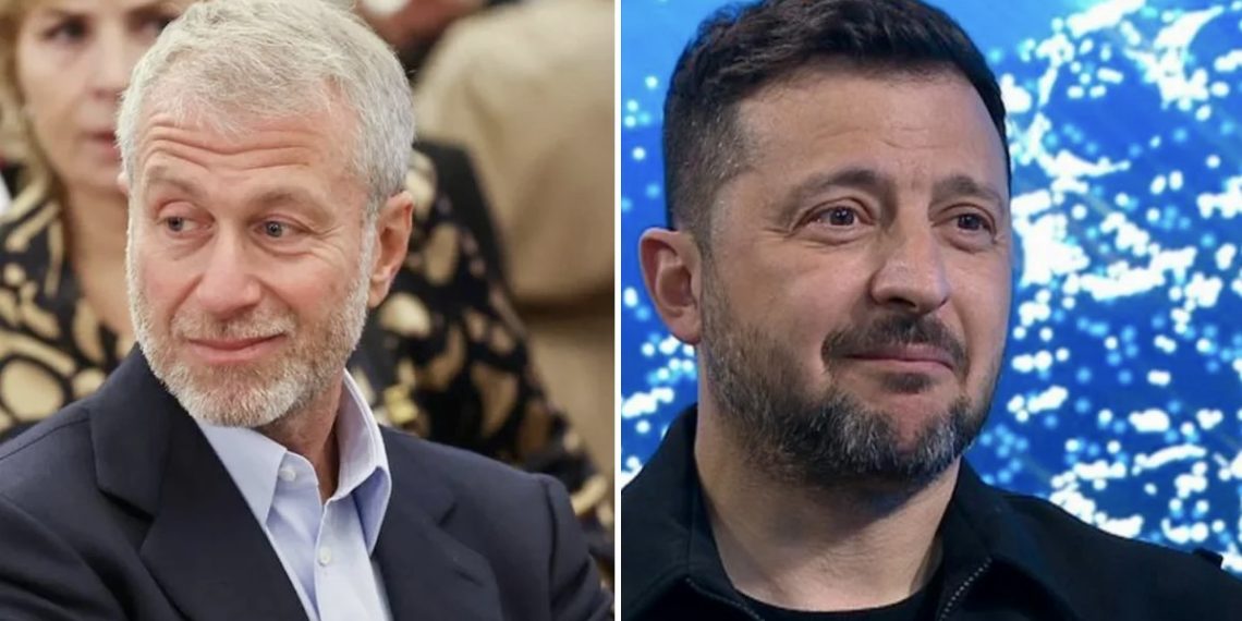 Роман Абрамович и Владимир Зеленский