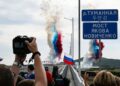 Россия и КНДР открыли первый автомобильный мост